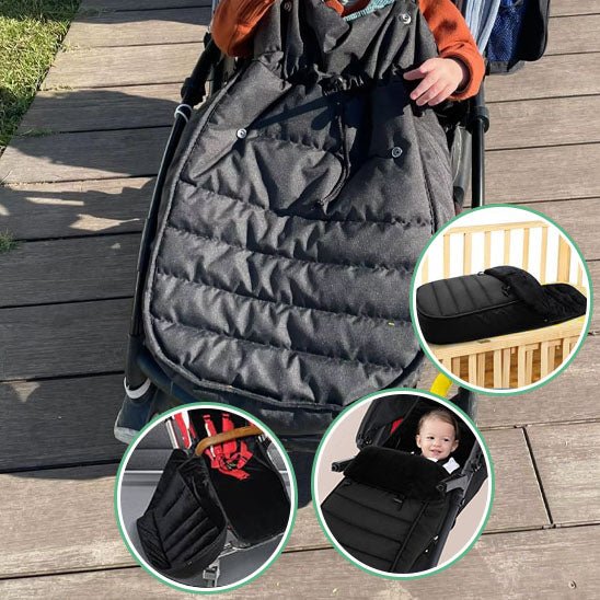 Chancelière Bébé ZéphirDouce™ - noir leger facile plaisant Chouchous les Bébés
