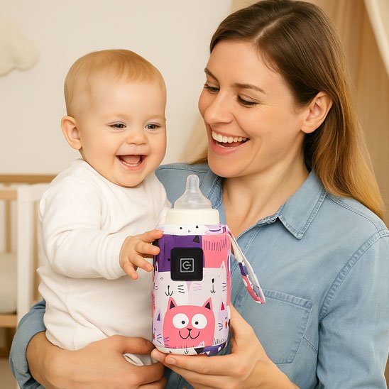 Chauffe biberon portable