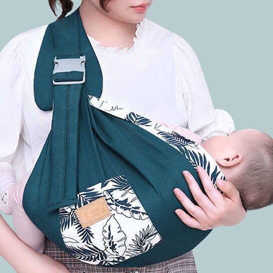 Echarpe de portage Apaisia évolutif le confort nomade pour suivre les parents partout