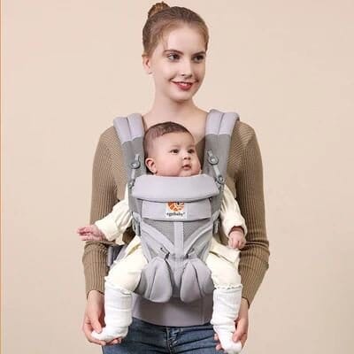 Porte Bébé Deux Coeur maman porte bébé confortablement, un modèle qui grandit avec votre enfant