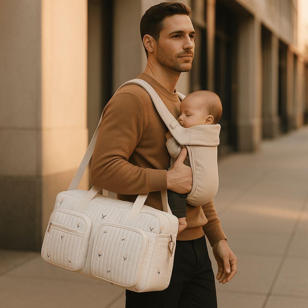 Sac à langer Mavelys un design mixte et polyvalent pour toutes vos sorties
