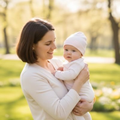 Bonnet bébé fille Caprissea évolutif : protection douce et ajustable pour bébé fille 0-6 mois."