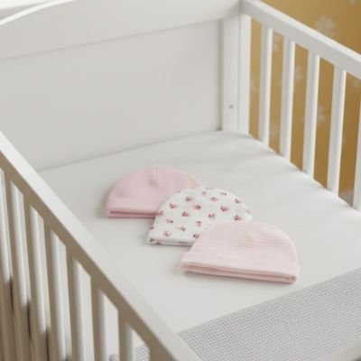 Bonnet bébé fille Caprissea lot de trois