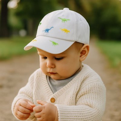 Casquette bébé Chalvère ultra légère et ventilée pour un confort optimal durant l'été