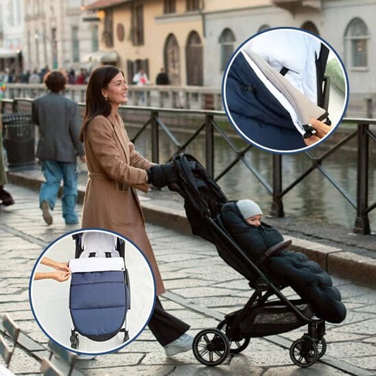 Chancelière Bébé Évolitif ÉtoileNid le style minimaliste pour vos balades sereines au bord de l'eau