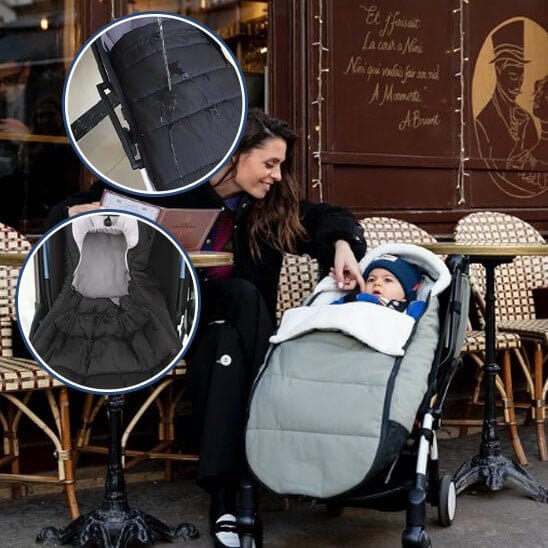 Chancelière Bébé Évolitif ÉtoileNid le style tendance pour vos pauses café cocooning avec bébé