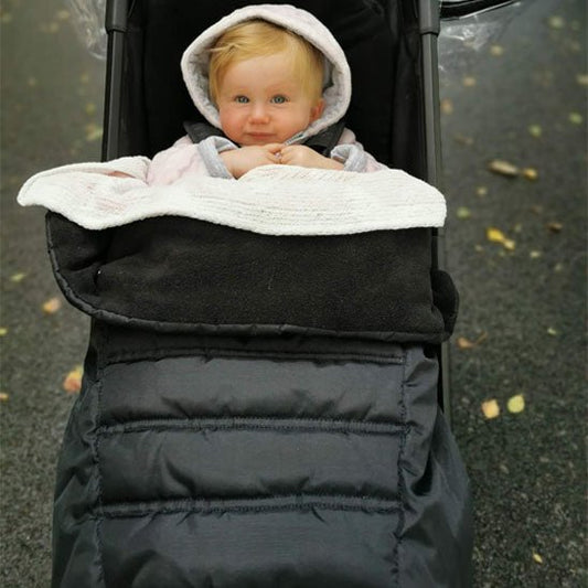 Chancelière Bébé ZéphirDouce™ - noir Ultra chaud cocon enveloppante Chouchous les Bébés