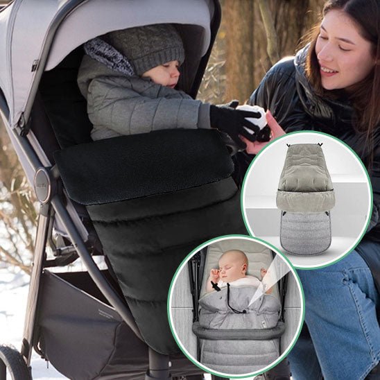 Chancelière Bébé ZéphirDouce™ - noir beaute amour plaisir Chouchous les Bébés