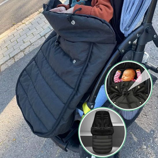 Chancelière Bébé ZéphirDouce™ - noir cosy apaisant rassurantC Chouchous les Bébés