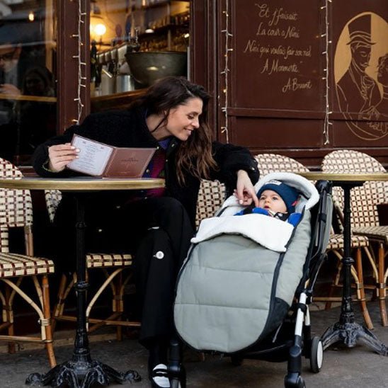 Chancelière Pousettes LutinConfort™ - gris chaud enfantin cocon Chouchous les Bébés