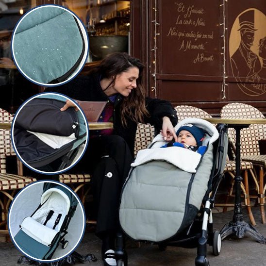 Chancelière Pousettes LutinConfort™ - gris chaud enfantin coconC Chouchous les Bébés