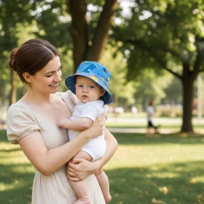Chapeau bébé Amore Chapeau pour petit garçon. Accessoire idéal pour une sortie au parc avec maman.