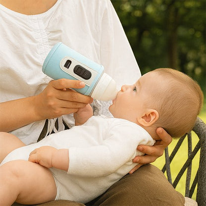 Chauffe Biberon Zenitherm Nomade idéal pour les sorties en plein air avec bébé.