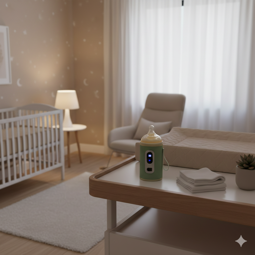 Chauffe Biberon Thermaloop intélligent l'essentiel pour les boires nocturnes dans la chambre.
