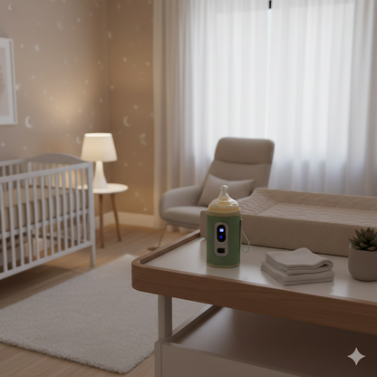 Chauffe Biberon Thermaloop intélligent l'essentiel pour les boires nocturnes dans la chambre.