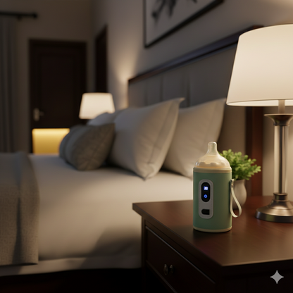 Chauffe Biberon Thermaloop prêt à l'emploi pour simplifier les boires de nuit