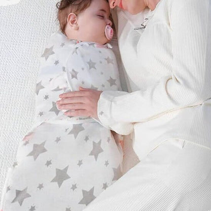 Couverture Bambaya prolongez le câlin de maman avec un emmaillotage doux et tendre