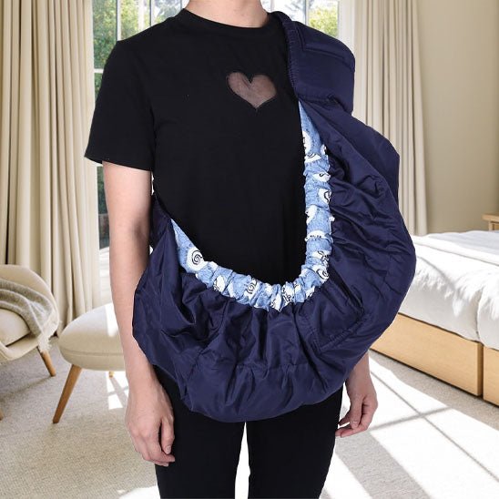 Écharpe de portage Nébélia | Confort Sécurité Parents Modernes - Chouchous les Bébés