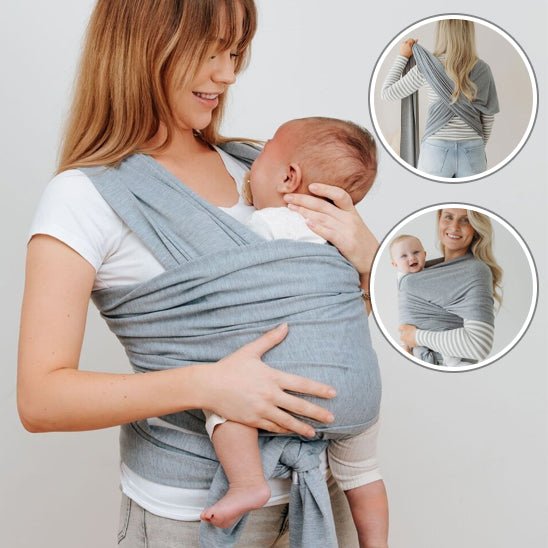 echarpe de portage serenidoux lien naturel Chouchous les Bébés