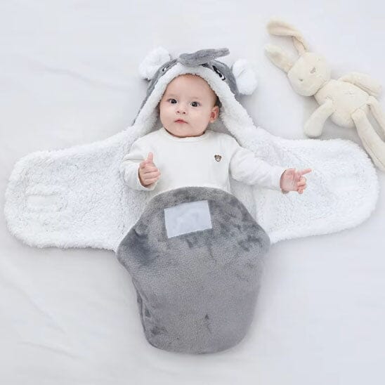 Nid D'Ange Bébé NidDoux universelle pour tous les âges et bébés - gris