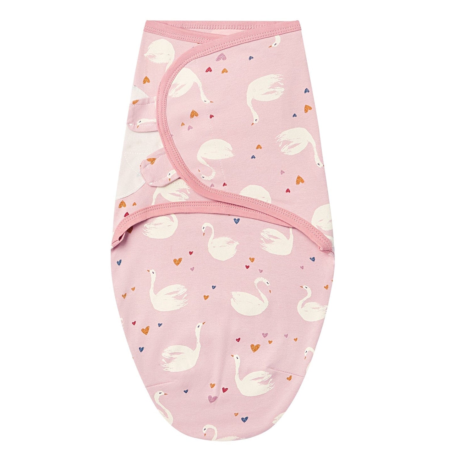 Nid d'ange Cocon Douillet Cygne Rose une chaleur thermique et apaisante pour bébé