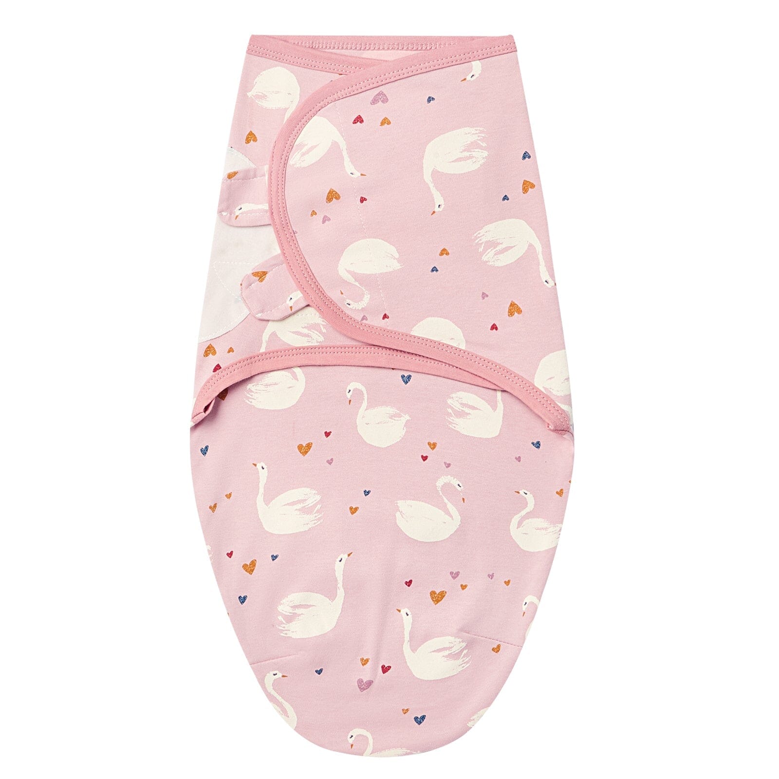 Nid d'ange Cocon Douillet Cygne Rose une chaleur thermique et apaisante pour bébé