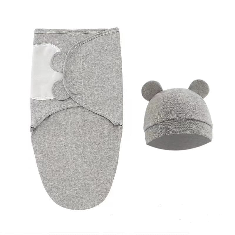 Nid d'ange Coconova Cocon Hivernal pression invisible pour le bébé avec bonnet