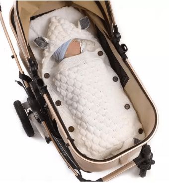 Nid d'ange Nuagéo un effet cocooning pour bien dormir en poussette