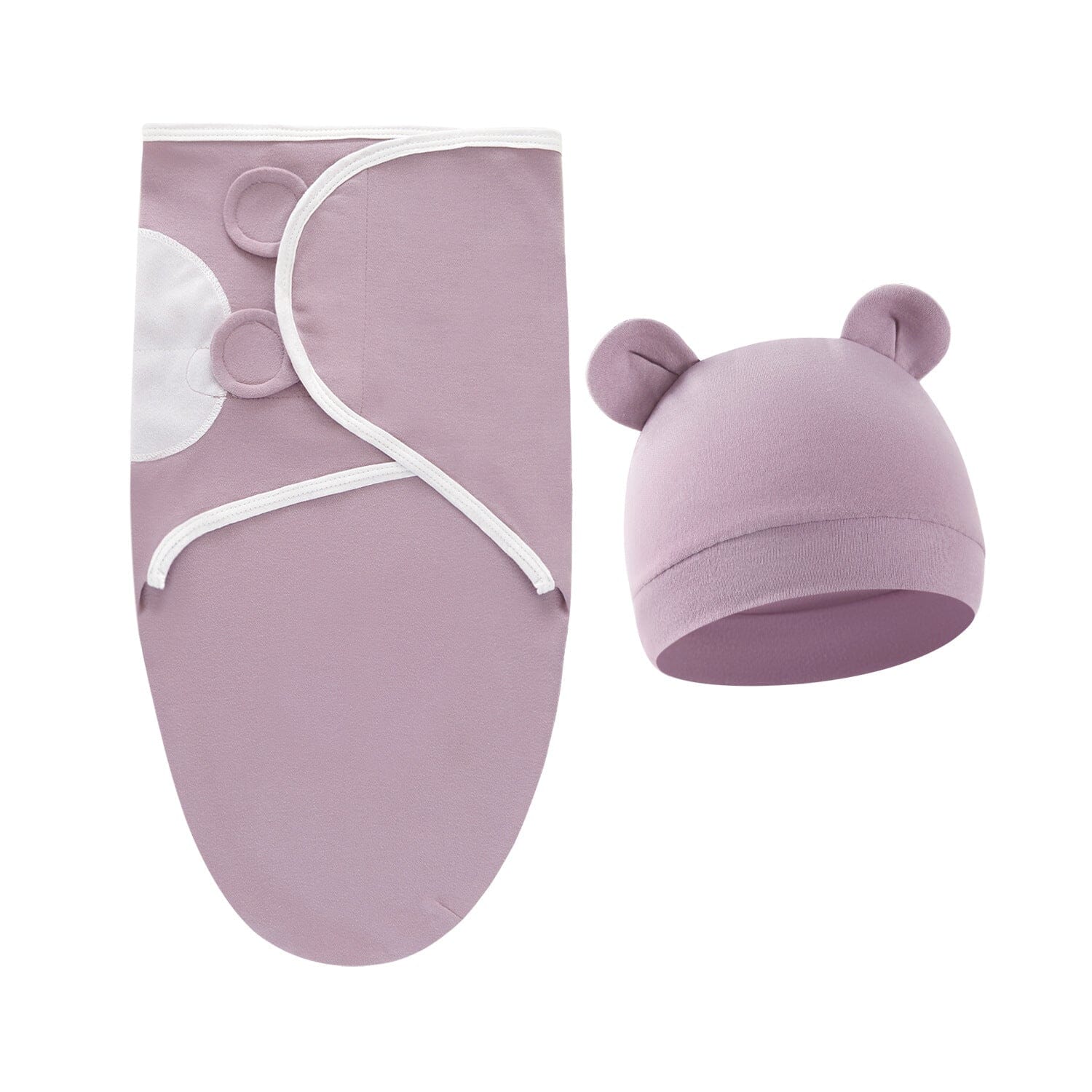 "Nid d'Ange Zonath Rose : le cocon nomade avec bonnet pour garder la tête de bébé au chaud