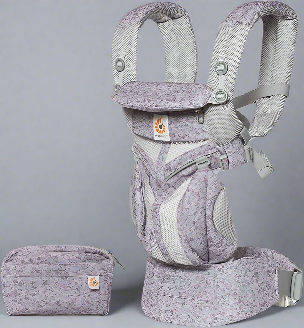 Porte Bébé Cozysûr™ Mauve Lavande À la fois beau et pratique Chouchous les Bébés