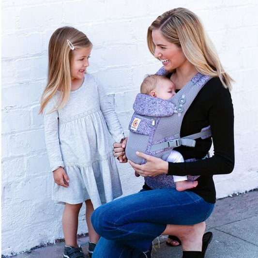 Porte Bébé Cozysûr™ Mauve Lavande Le bonheur en image Chouchous les Bébés