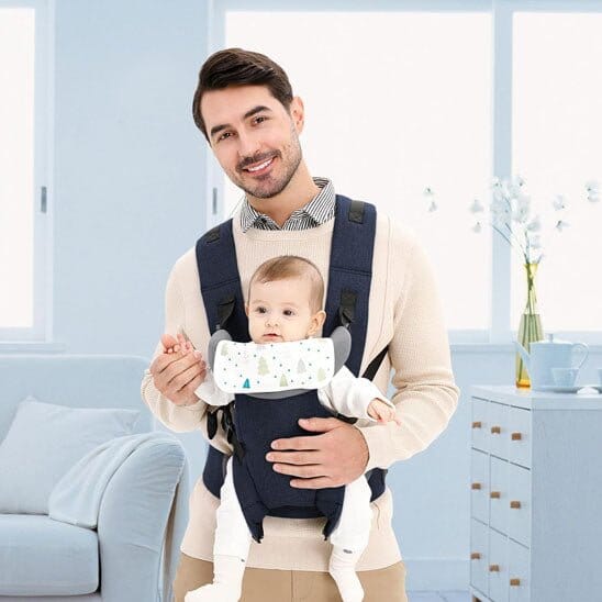 Porte Bébé Ergonomique Élen Doux Design ergonomique pour un soutien optimal du dos du porteur et de l'enfant