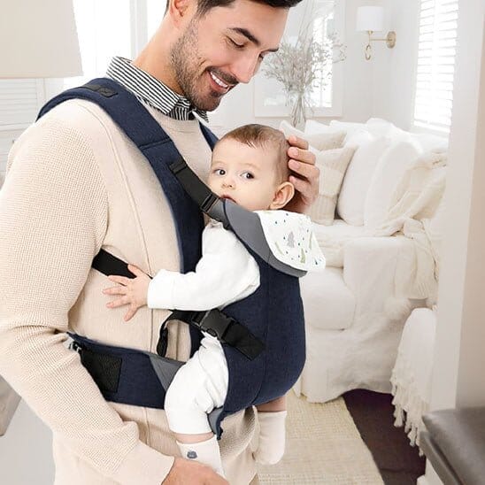 Porte Bébé Ergonomique Élen Doux physiologique garantissant la position en M pour le développement des hanches