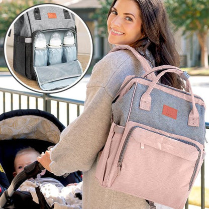 Sac à dos à langer Auvancy le sac polyvalent malin pour des sorties gourmandes et organisées.