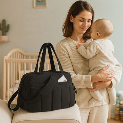 Sac à Langer et Voyage LumoBag la simplicité raffinée pour un sac à langer moderne et chic 
