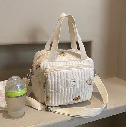 Sac à Langer - Leonelle™ - Beige Pratique Stylé Fonctionnel
