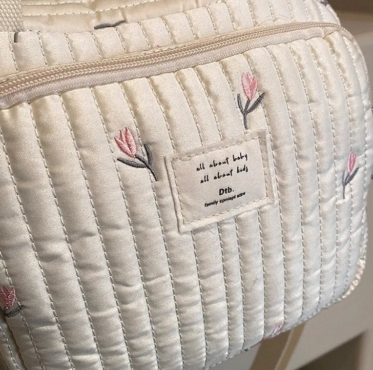 Sac à Langer - Leonelle™ - Beige Stylé fonctionnel et pratique