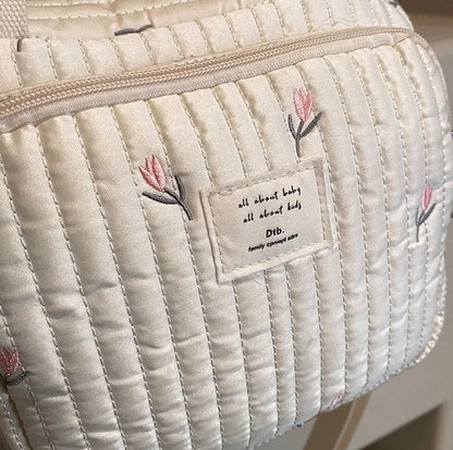 Sac à Langer - Leonelle™ - Beige Stylé fonctionnel et pratique