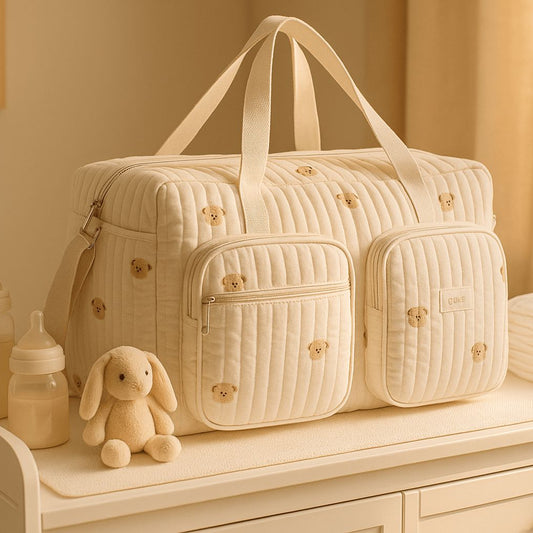 Sac à langer Mavelys Oursons l'alliance d'un style distingué et d'une beauté unique