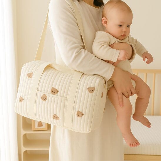 Sac à Langer Nidoro un sac élégant et ergonomique conçu pour bouger librement avec bébé