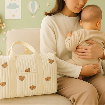 Sac à Langer Nidoro le design moderne avec ouverture panoramique pour tout voir.