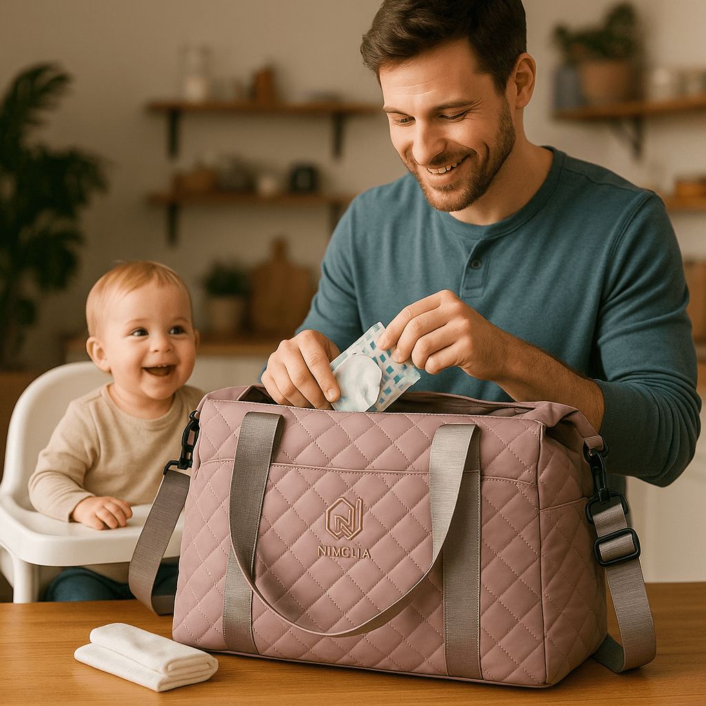 Sac à Langer Noubella un accès rapide aux essentiels pour le bonheur de votre enfant.