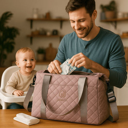 Sac à Langer Noubella un accès rapide aux essentiels pour le bonheur de votre enfant.