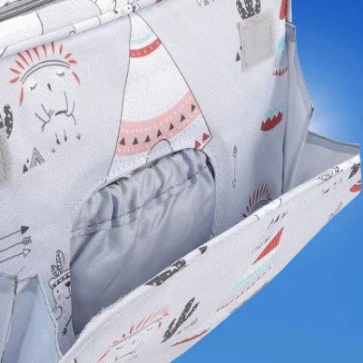 Sac de Voyage |CactusBag Vue détaillée de la pochette ouverte accessoire de voyage