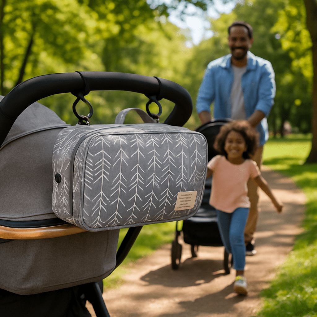 Sac de Voyage MimosaBag optimisez vos sorties grâce à sa fixation poussette ultra-pratique