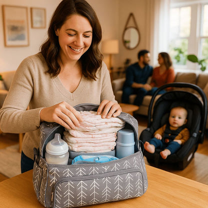 Sac de Voyage MimosaBag l'ouverture large qui vous permet de voir tout votre stock d'un coup