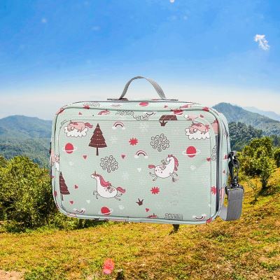 Sac à Langer - VoyaNid™ - Hiver - vert compact polyvalent style Chouchous les Bébés
