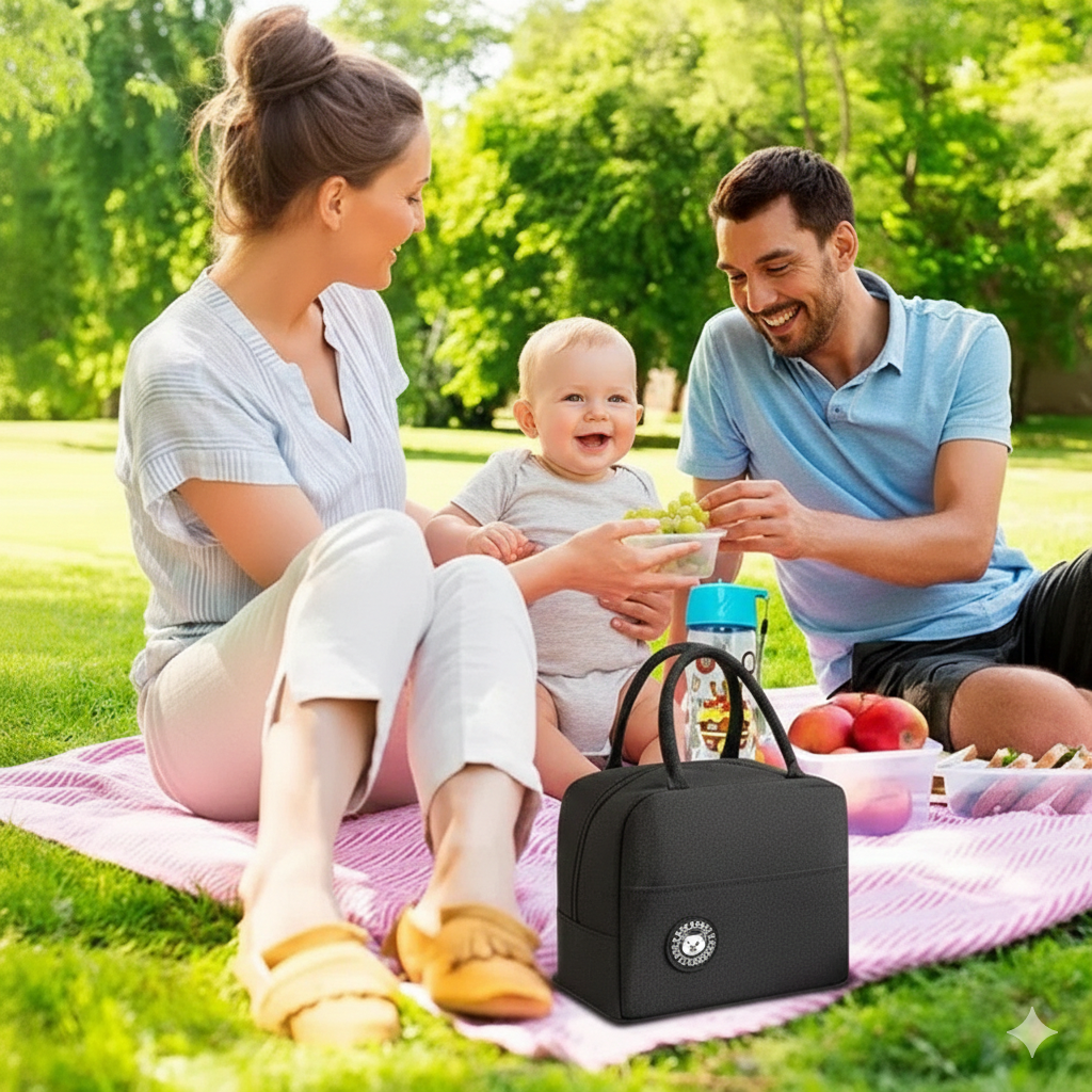 Sac Isotherme Liberbox petit format idéal pour un repas de bébé au frais