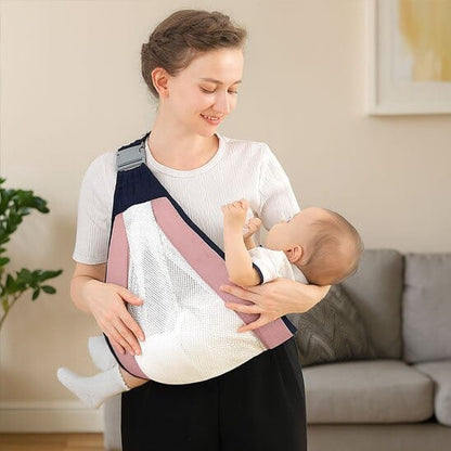Écharpe de portage Sling Liberté Nomade, portage physiologique et aide à l'allaitement pour maman active